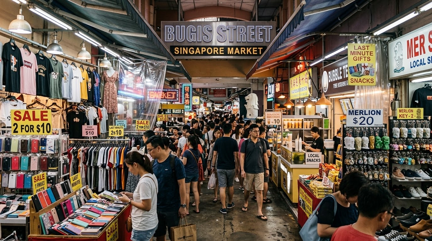 Bugis Street Singapore: The Nation's Largest Street-Shopping Precinct