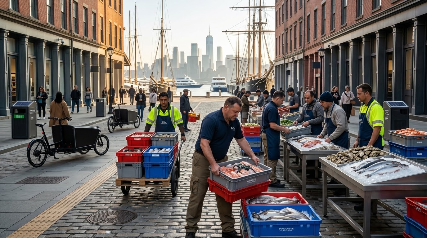 South Street Seaport and Fulton Market: New York's Historic Fish Trade