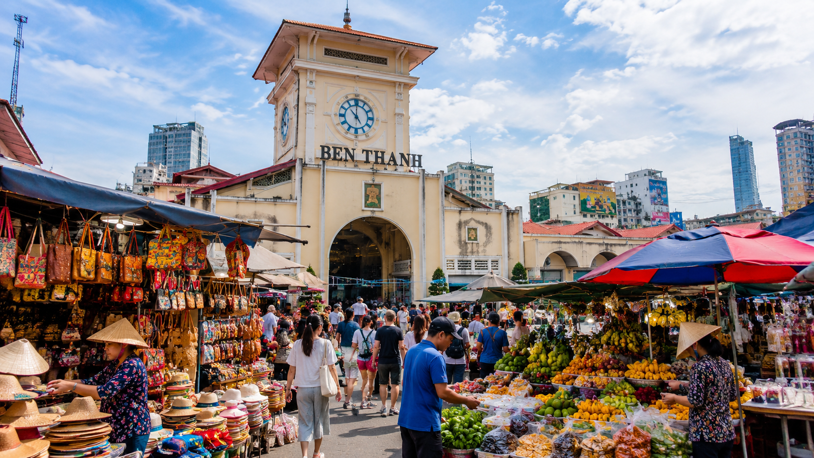 Ben Thanh Market: Vietnam's Iconic Food and Goods Hub