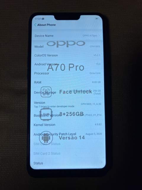 OPPO A70 Pro, 8Gb Ram, 256Gb memory photo 4