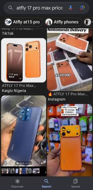 ATFLY 17 Pro max, 8Gb Ram, 128Gb Memory. photo 3